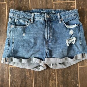 Old Navy Distressed Denim Jean Shorts